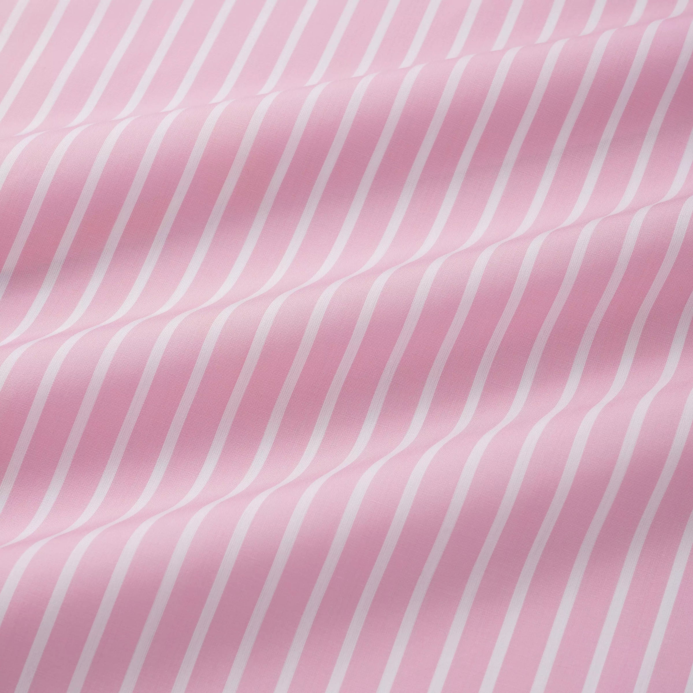 Pink & White Tailored Fit Butchers Stripe Formal Shirt